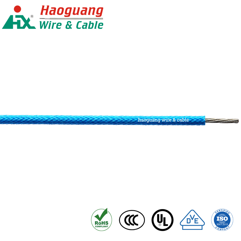 3C 60245IEC 03 (YG) Cáp sợi thủy tinh đơn lõi bện bằng cao su silicone