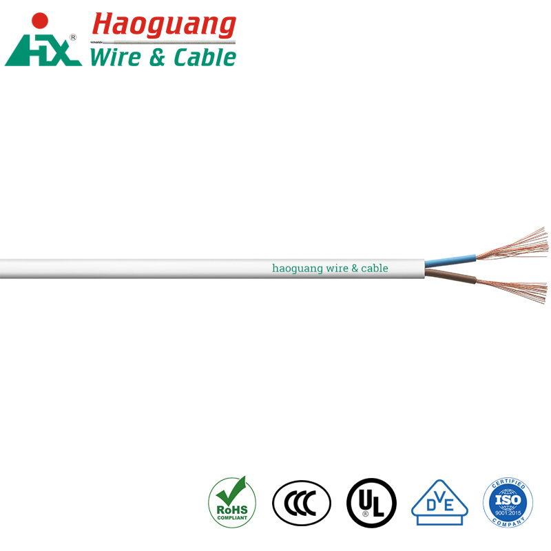 VDE H03VVH2-F Cáp điện PVC nhiều lõi 300V